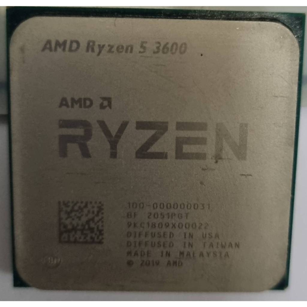 CPU AM4 RYZEN 5 3600 3.6 GHz
