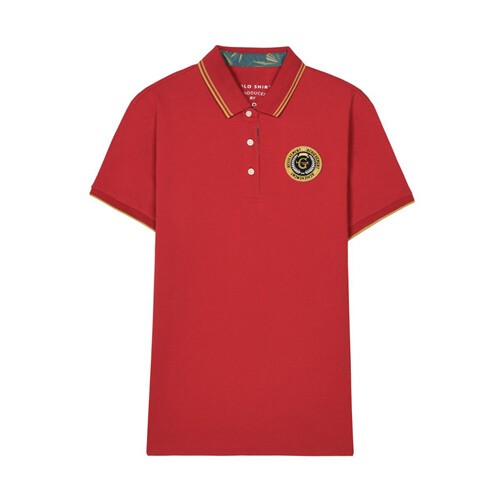 Giodano เสื้อโปโลสีแดง Polo