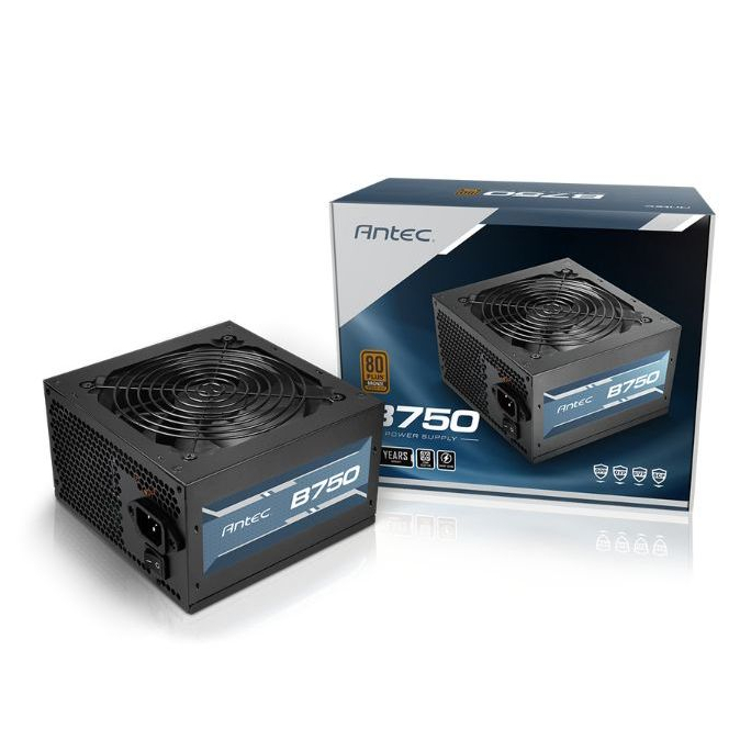 POWER SUPPLY (อุปกรณ์จ่ายไฟ) ANTEC ATOM B750 US V2 750W (80 PLUS BRONZE)