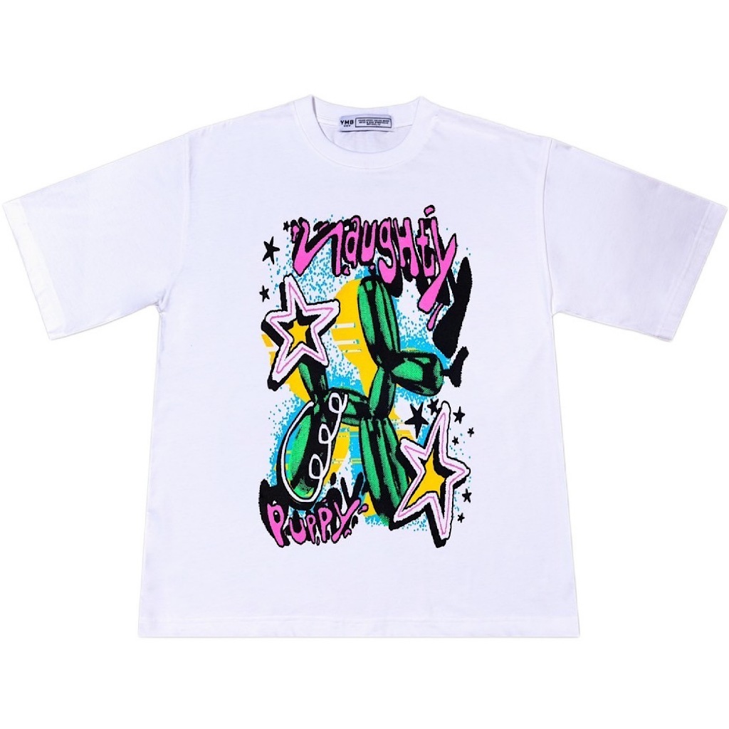 YMB NAUGHTY PUPPY TEE