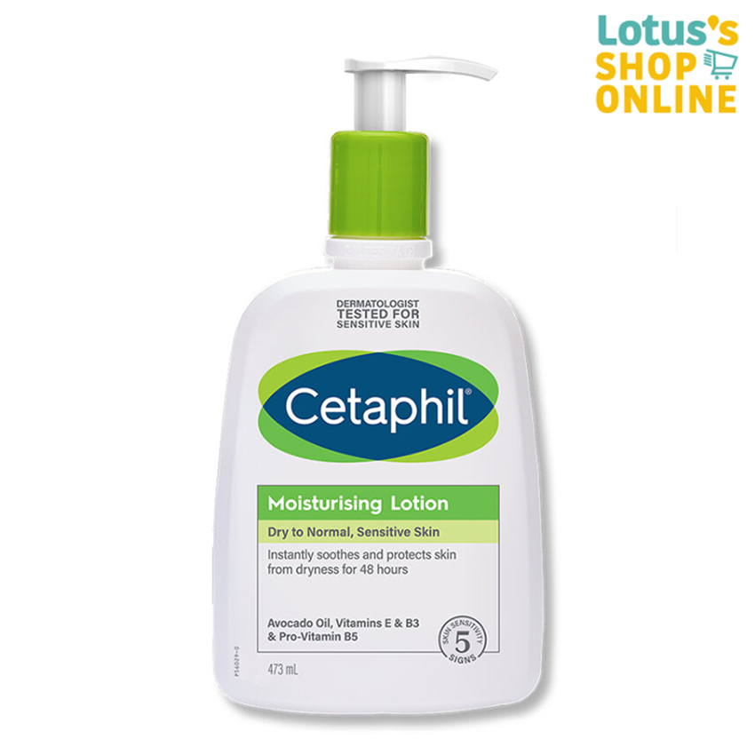 เซตาฟิล มอยส์เจอไรซิ่ง โลชั่น ขนาด 473 มล. CETAPHIL MOISTURIZING LOTION 473 ML
