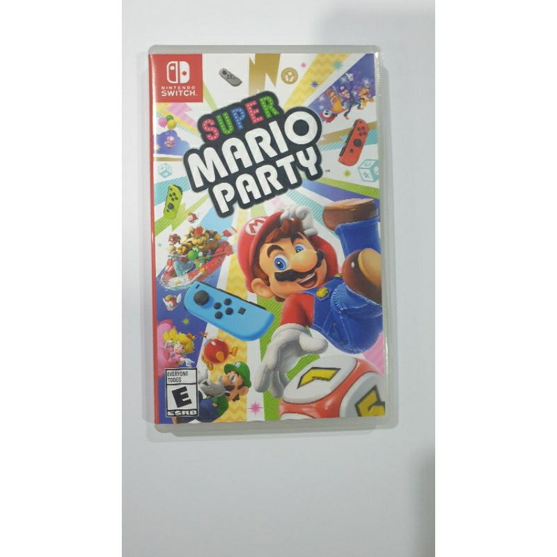 แผ่นเกมส์ Nintendo switch : super mario party มือสอง