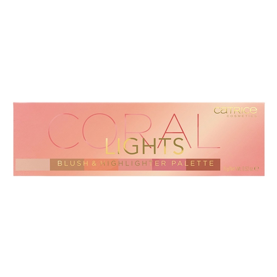 Catrice Coral Lights Blush &amp; Highlighter Palette