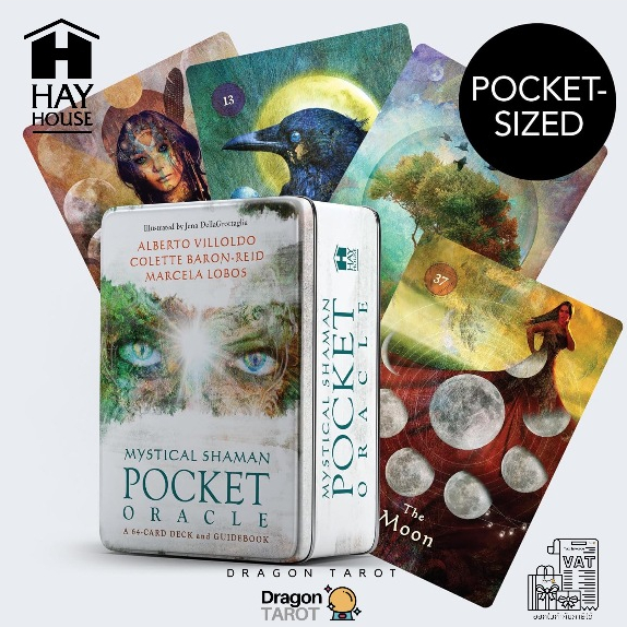 ไพ่ออราเคิล Mystical Shaman Pocket Oracle (ของแท้ 100%) สินค้าพร้อมส่ง ไพ่แท้, ร้าน Dragon TAROT