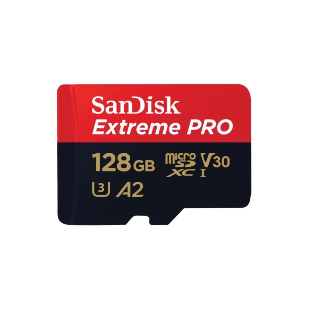 128GB Micro SD Card SANDISK Extreme Pro SDSQXCD-128G-GN6MA (200MB/s.)