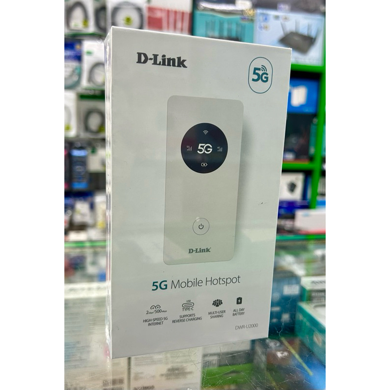 DWR-U2000 Mobile Hotspot Pocket 5G D-Link