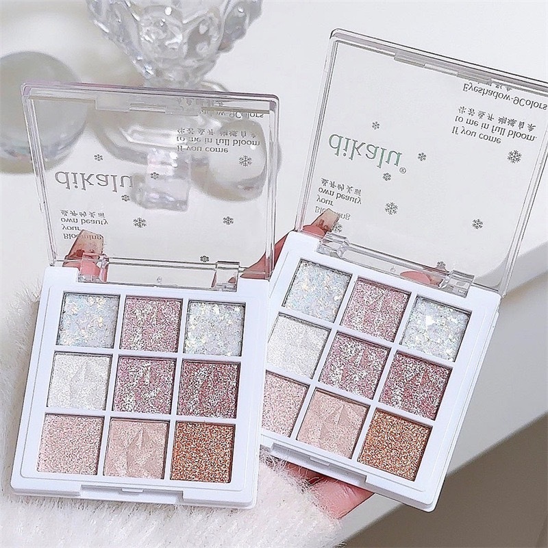DIKALU COCO VENUS (DKL901) อายแชโดว์พาเลททาตา 9 สี เนื้อดินน้ำมัน แมท ใยไหม ประกายชิมเมอร์ สีสวย ติดทน กันน้ำ Eyeshadow