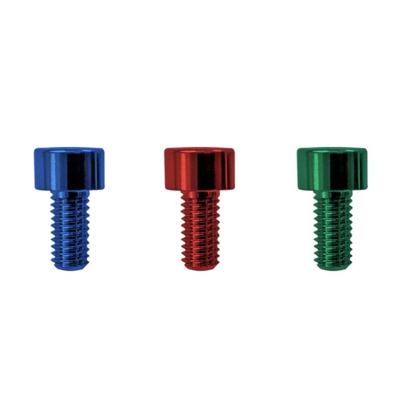อะไหล่แท้ FLOYDROSE  Color Stainless Steel Nut Clamping Screws Screws ชุด 3 ตัว อะไหล่กีต้าร์