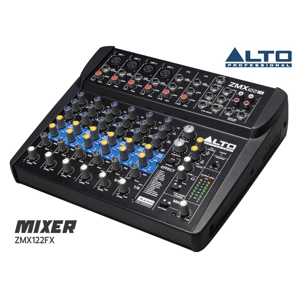 มิกเซอร์  MIXER ALTO ZMX122FX