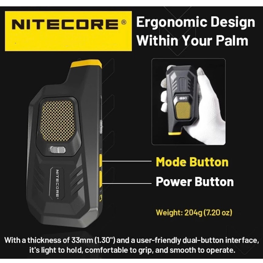 NITECORE เครื่องเป่าลมอิเล็กทรอนิกส์ BB21อเนกประสงค์ เครื่องเป่าลมสำหรับเลนส์กล้องถ่ายรูป