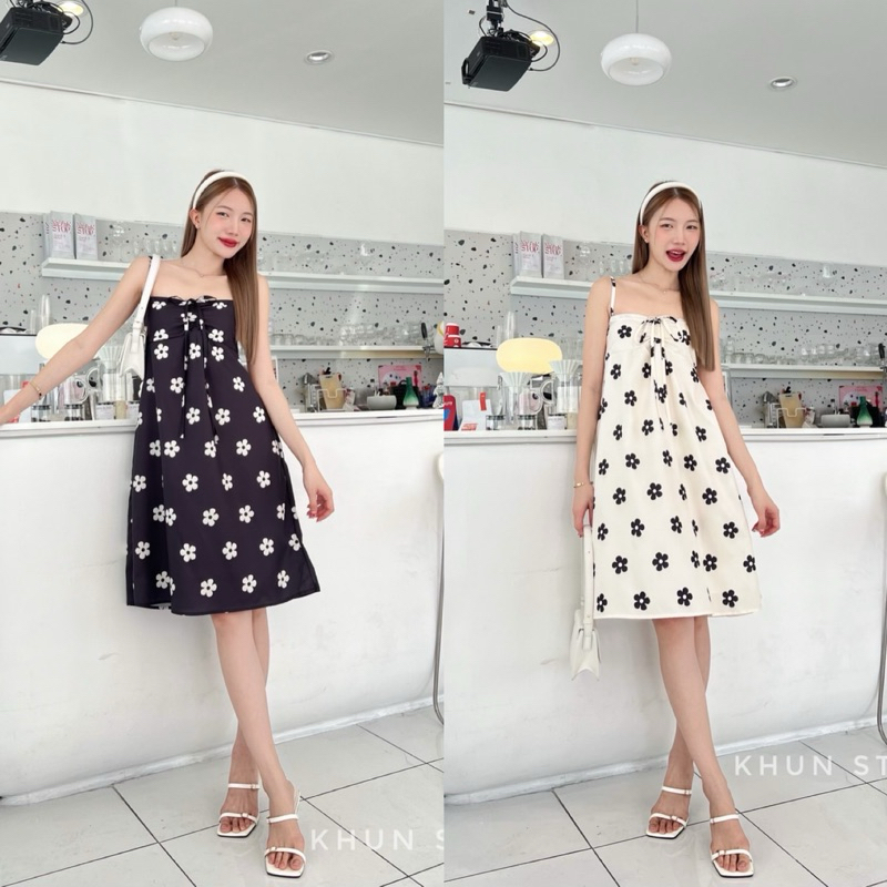 Khun studio เดรสลายดอก 🌼