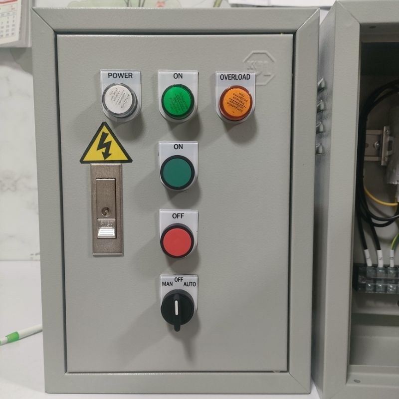 คอลโทรลปั๊มน้ำ 1-2HP