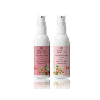 แพ็คคู่​  ฉีดผม/ฉีดตัว Oriental Princess Story of Happiness Forever Bright Cologne Spray 100ml
