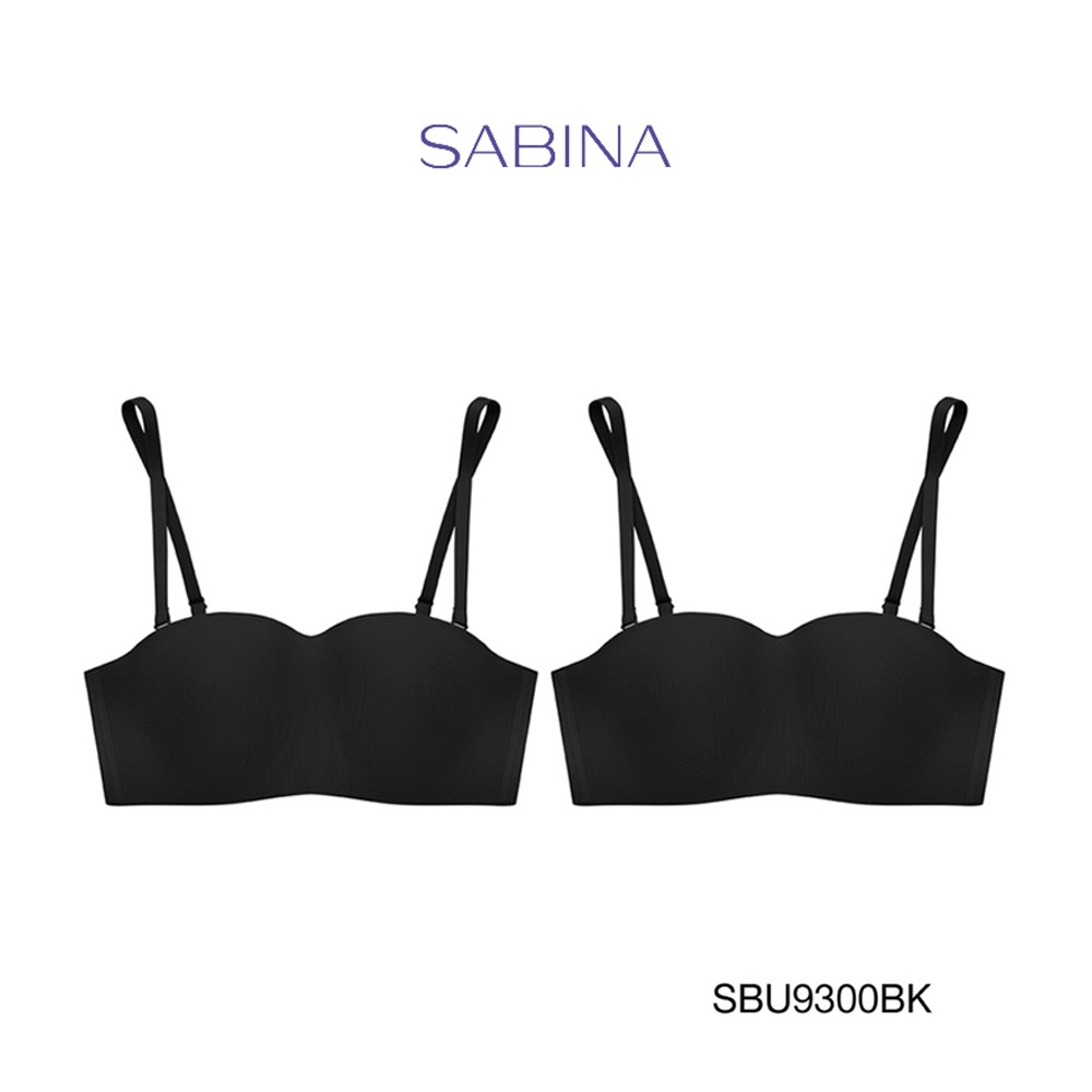 SABINA BRALESS เสื้อชั้นใน (Set 2 ชิ้น) (ไม่มีโครง) Body Bra The Series (เกาะอก) Pretty Perfect รหัส