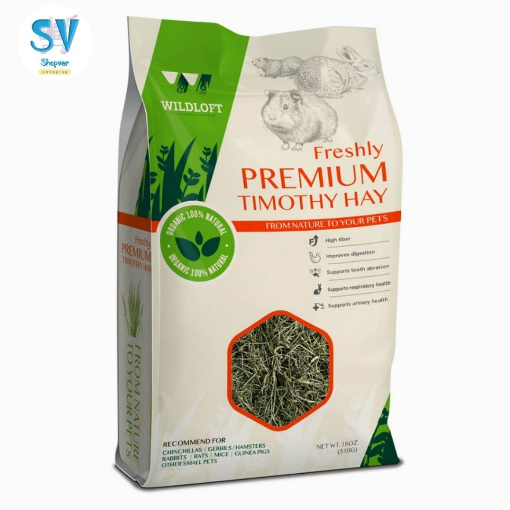Wildloft Freshly Premium Timothy  510 g.