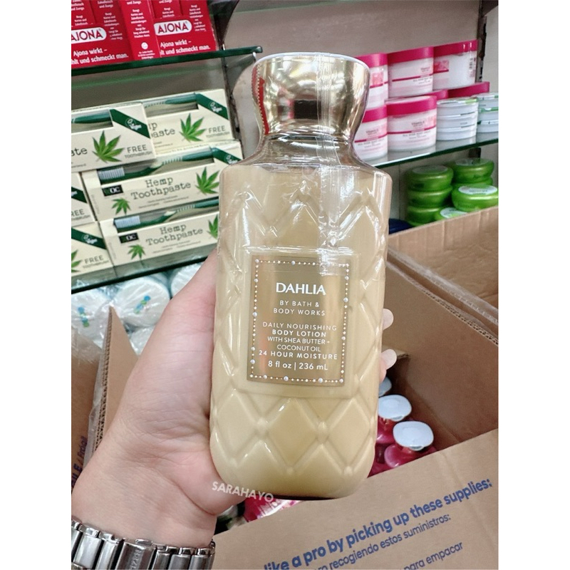 Bath & Body Works Dahlia Super Smooth Body Lotion 236ml. ของแท้