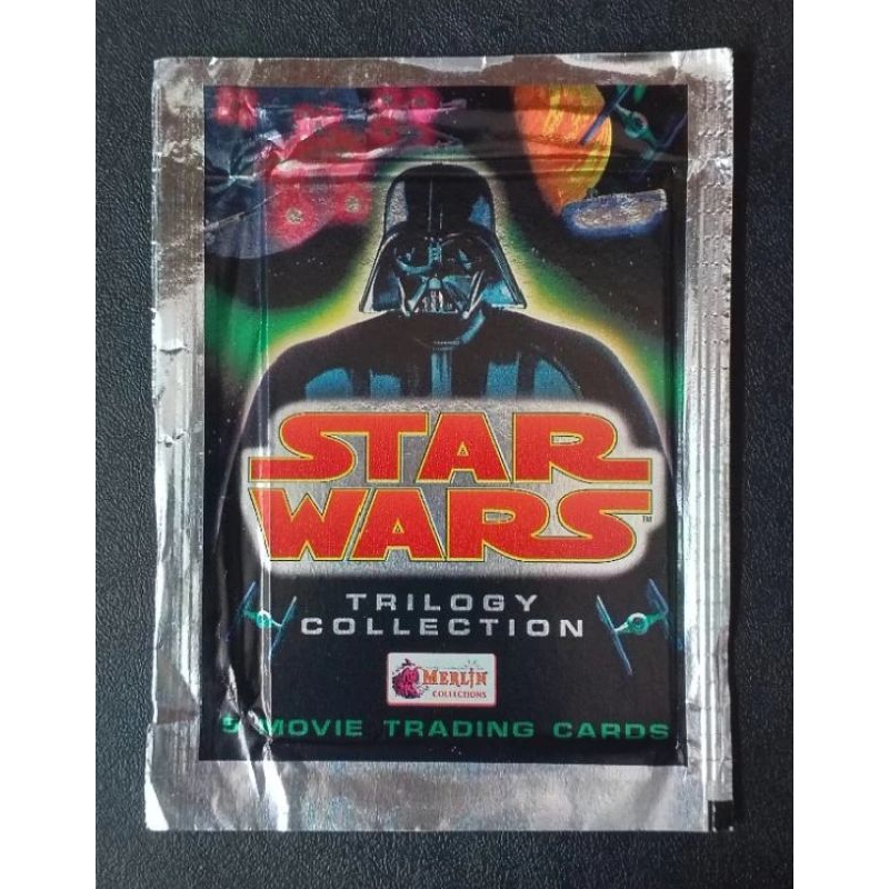 (Sealed Pack) ซองสุ่มการ์ด สตาร์ วอร์ STAR WARS TRILOGY COLLECTION MOVIE TRADING CARDS