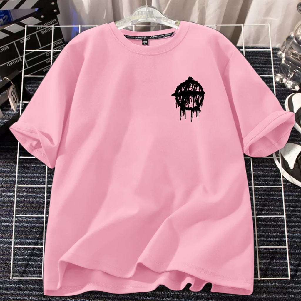D527B（พร้อมส่งจากไทย）เสื้อยืดแขนสั้ง ผ้านุ่มใส่สบายฯ มี7สีหลายสีเลือกได้ S-3XL