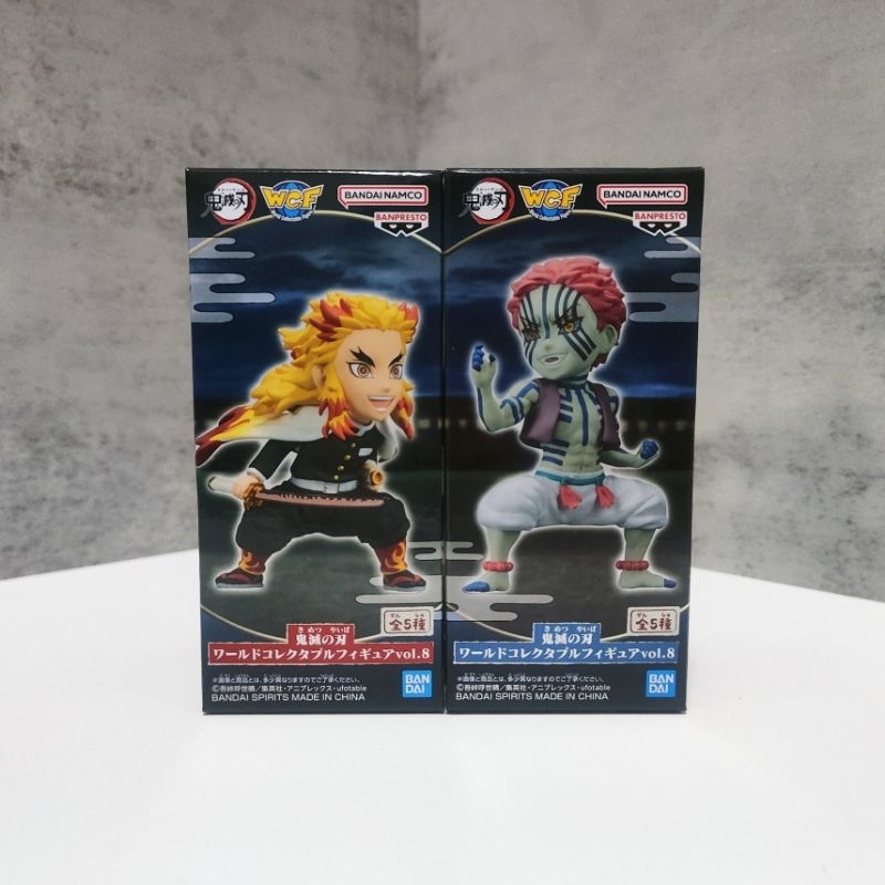 Kimetsu no yaiba - World Collectable Figure vol.8 Rengoku - Akaza WCFเรนโงคุ อาคาสะ โมเดลดาบพิฆาตอสูร