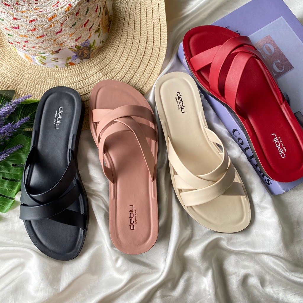 รองเท้าเพื่อสุขภาพ Deblu L5028 รองเท้าแตะ สวมสานเส้นใหญ่  Size 36-44  รองเท้าไซส์ใหญ่  งานกล่อง มีถุงผ้า  เท้าอวบๆเพิ่มไ