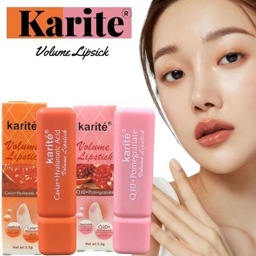 ลิปมันทับทิม & ลิปมันไข่ปลาคาเวียร์+กรดไฮยาลูโรนิค เพิ่มความชุ่มชื้นให้ริมฝีปาก พร้อมส่ง No.35861 ลิ