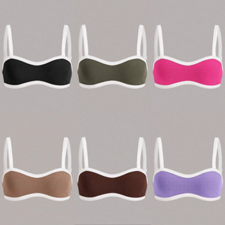 พร้อมส่ง เสื้อสายเดี่ยวสาวอวบ เสื้อครอปสั้น สายเดี่ยวเซ็กซี่…