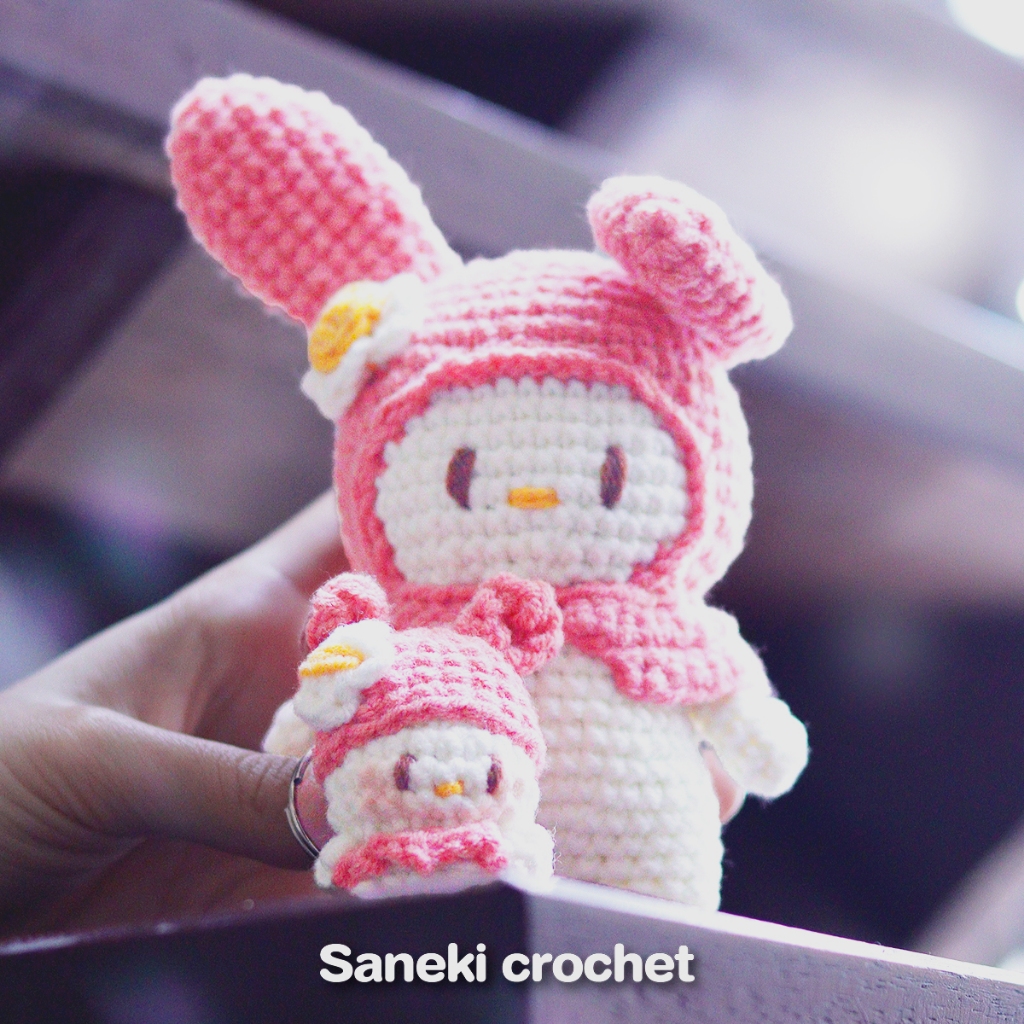 sanario crochet. my melody crochet