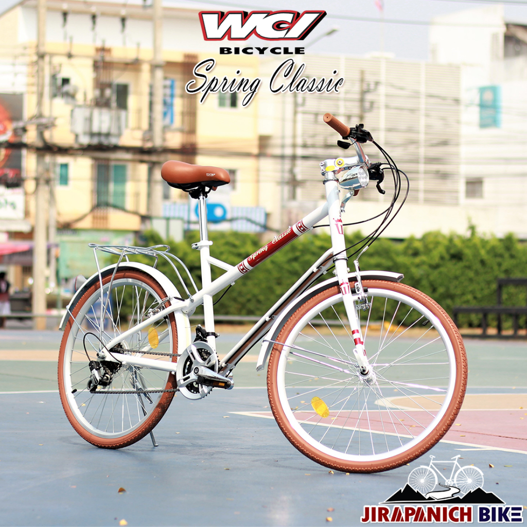 (ลดสูงสุด666.- พิมพ์HGSP666)จักรยานทัวริ่ง WCI รุ่น Spring Classic
