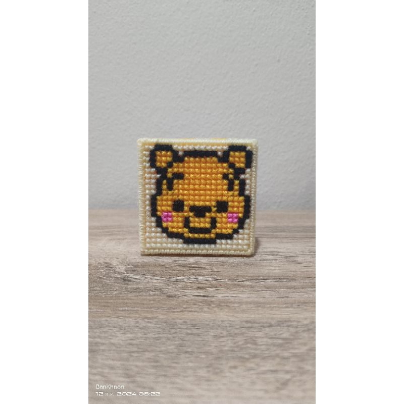 ชุดปัก แผ่นเฟรม กล่องเอนกประสงค์ หมีพูร์