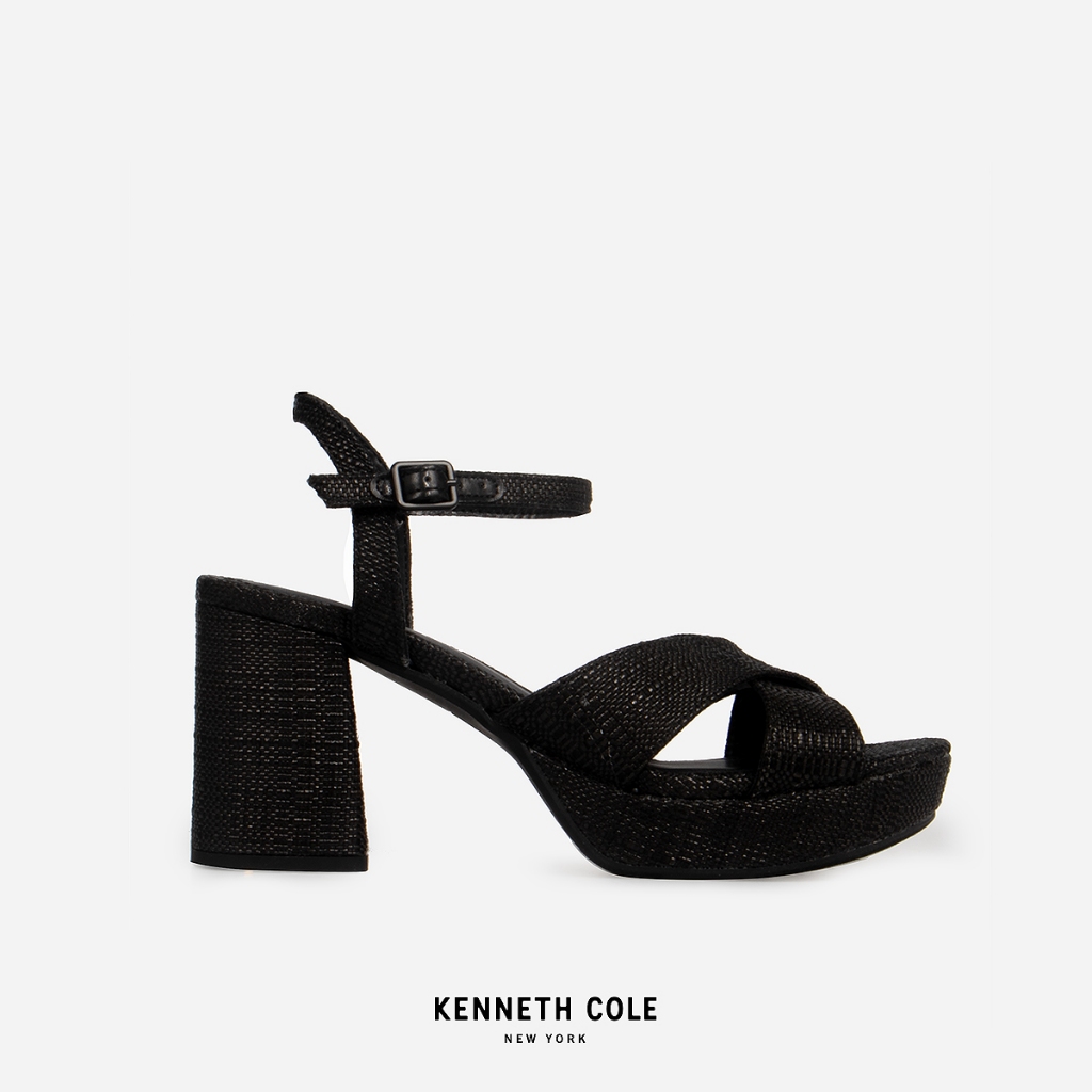 KENNETH COLE รองเท้าส้นสูงผู้หญิง รุ่น REEVA PLATFORM BLACK สีดำ ( HEL - RL22REE23-001 )