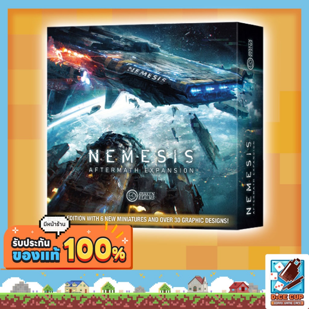 [ของแท้] Nemesis: Aftermath New edition with 6 New Miniatures Board game