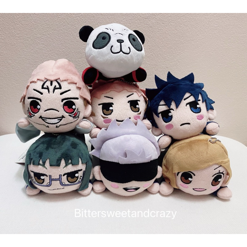 🎉พร้อมส่ง ของแท้ ตุ๊กตาท่านอน ป้ายห้อย ยูจิ โกโจ สุคุนะ jjk Jujutsu Kaisen มหาเวย์ผนึกมาร