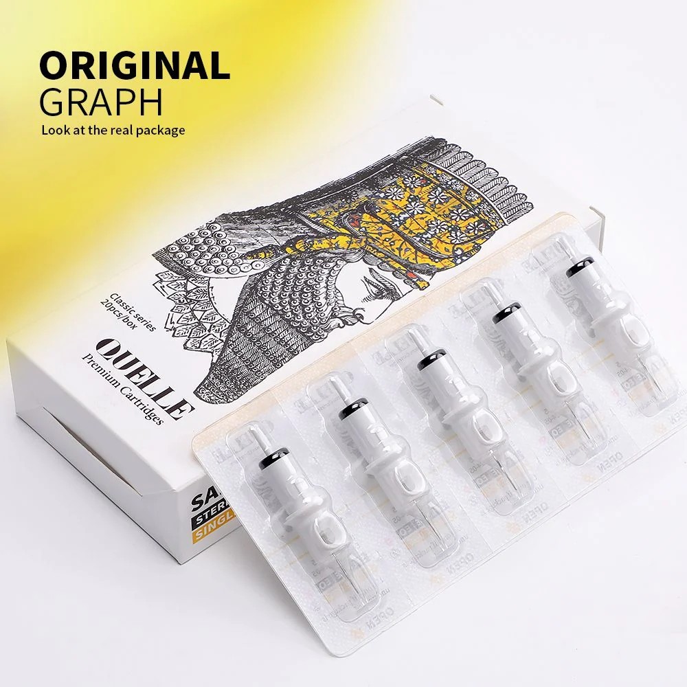 Quelle tattoo needle cartridges รุ่น 10 เล่ม
