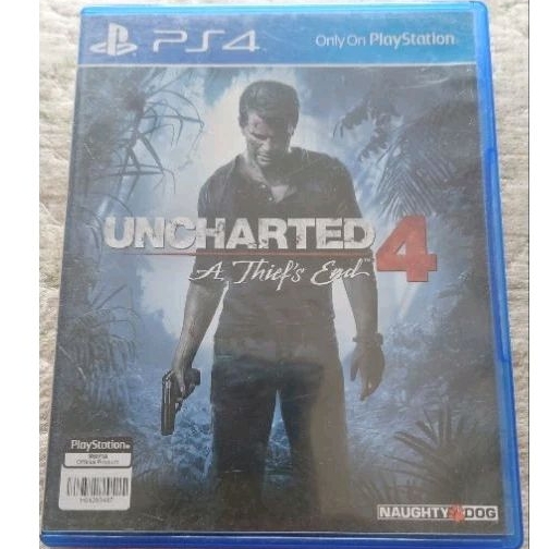 แผ่น ps4 UNCHARTED 4