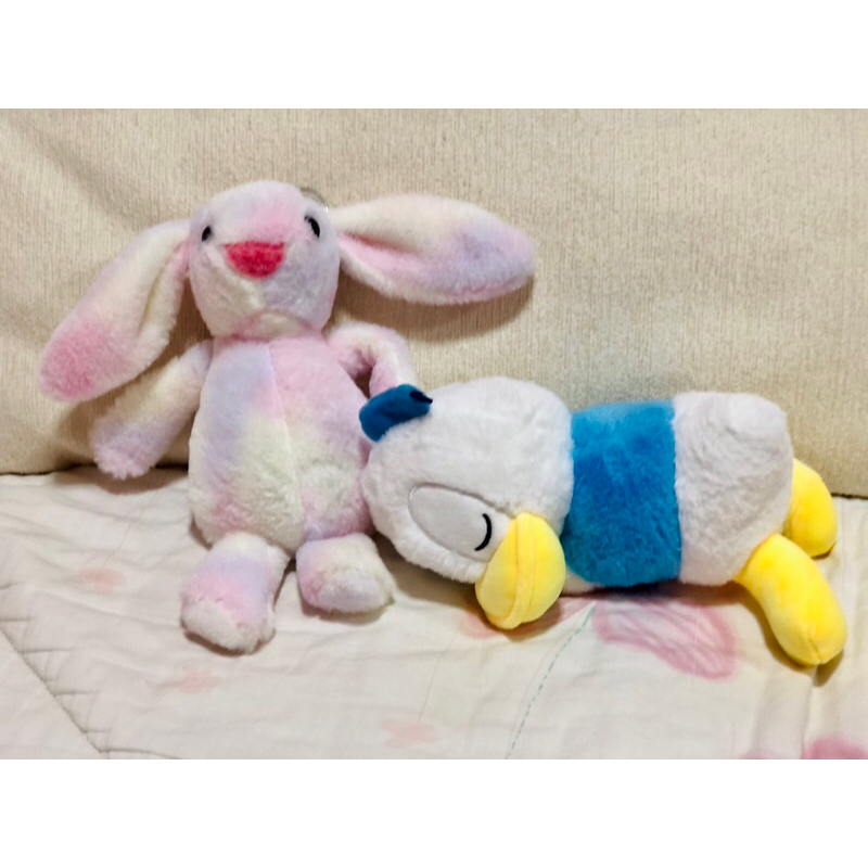 ตุ๊กตา 🐰🐤 กระต่ายน้อย และ เป็ดโดนัลด์ดั๊ก (ตู้คีบกลาง)