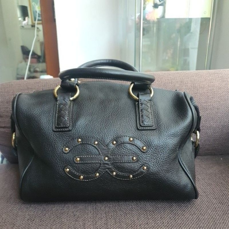 กระเป๋าทรงหมอน Esquire หนังแท้