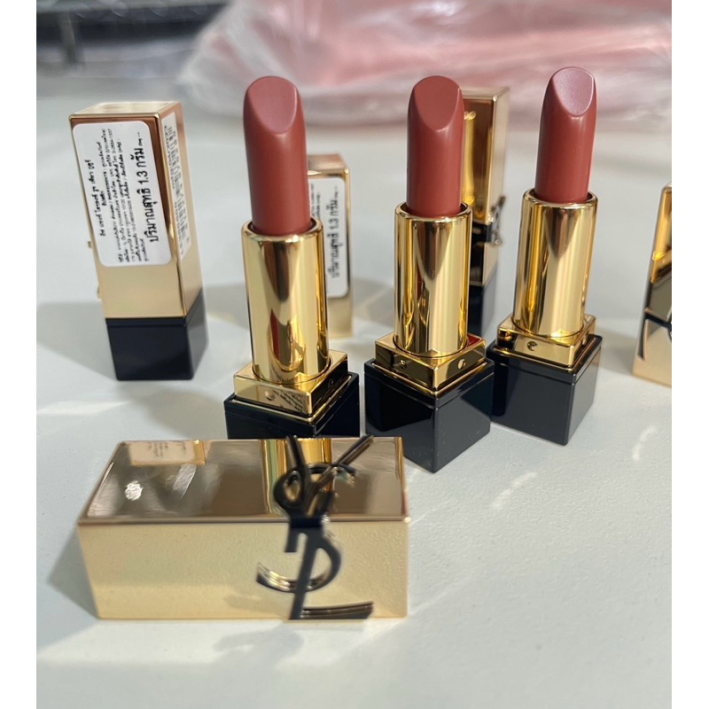 YSL Rouge Pur Couture Satin Lipstick ขนาดมินิ 1.3 gสี NM & N5💥ของแท้ฉลากไทย💥