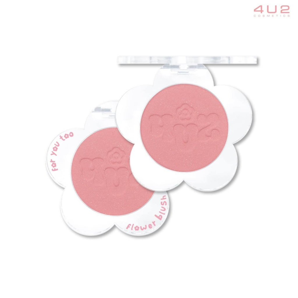 4U2 FLOWER BLUSH บลัชดอกไม้