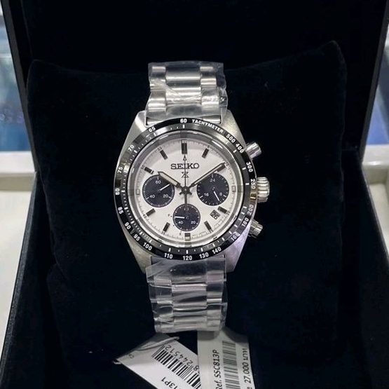 นาฬิกาข้อมือ Seiko Prospex Speedtimer Solar “Panda” ของแท้ประกันศูนย์