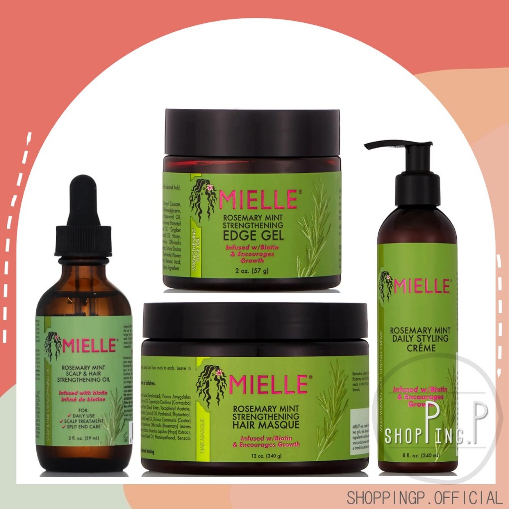✳️[แท้ 100%/พร้อมส่ง]✳️ Mielle Organics Rosemary Mint Scalp & Hair Strengthening Oil