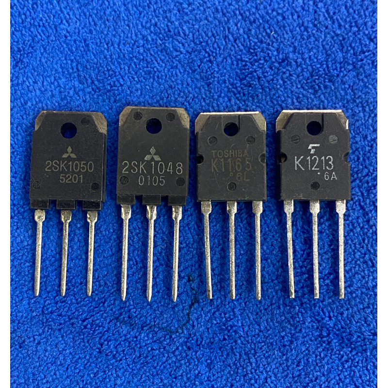 2SK1050แท้, 2SK1048แท้, 2SK1165แท้, 2SK1213แท้ มีพร้อมส่งในไทย