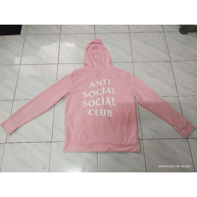 เสื้อคลุมกันแดดมีฮู้ด ลาย Anti Social Club แบรนด์ Apple