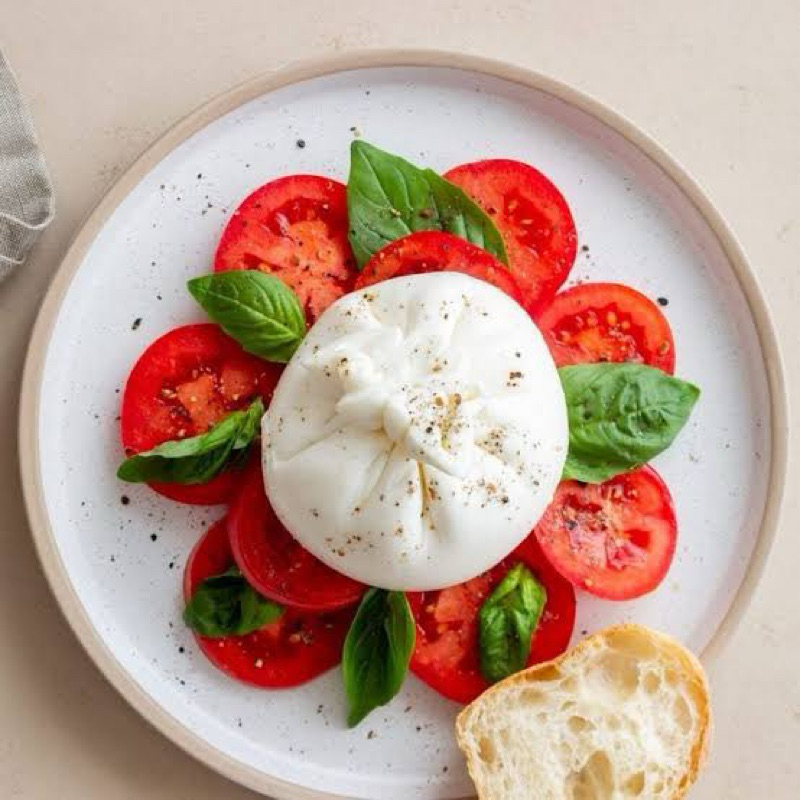 Fresh Burrata Cheese 120g - Plugiese Burrata  ชีสสด บูระต้า 120กรัม