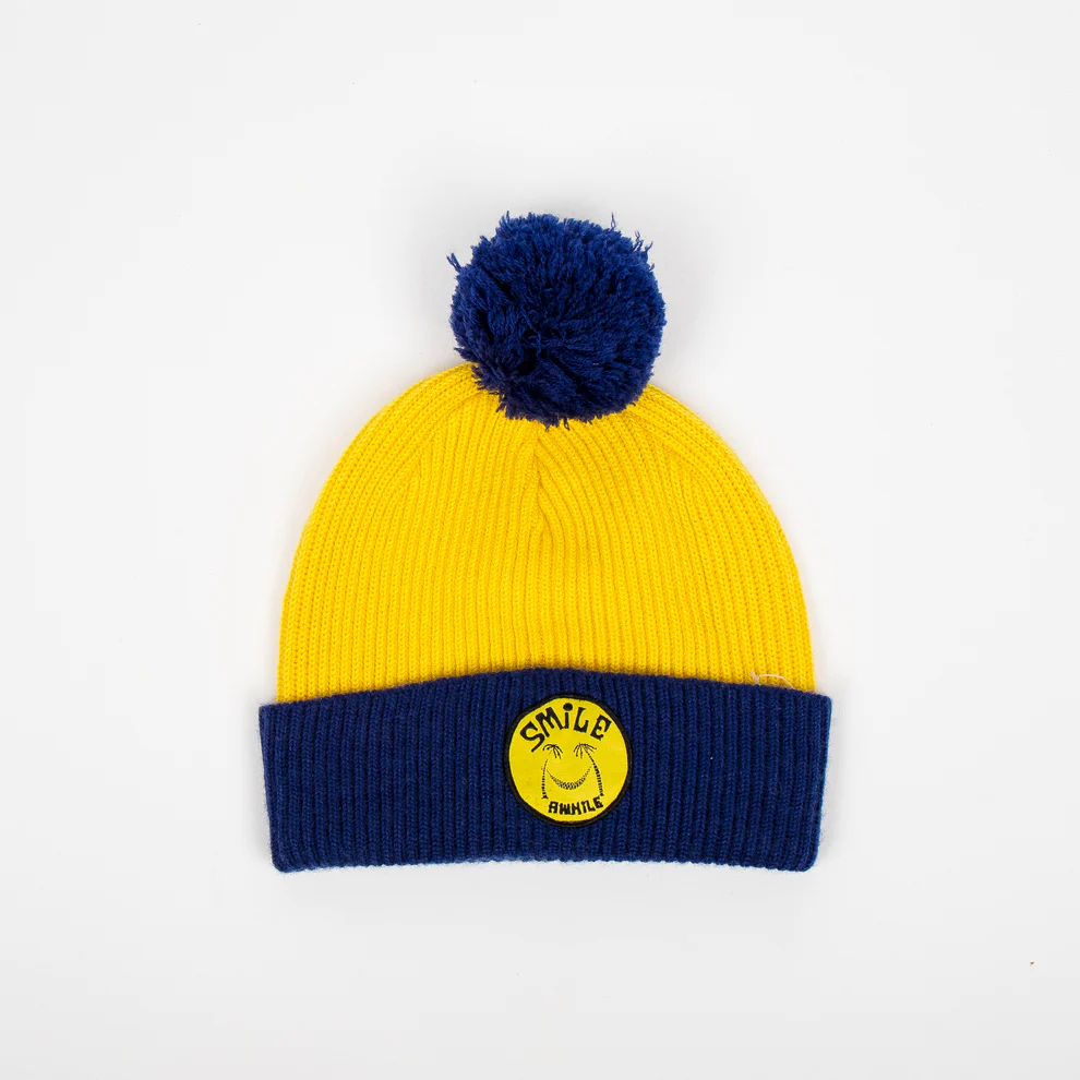 DEUS - Paul McNeil Smile Beanie (Yellow)