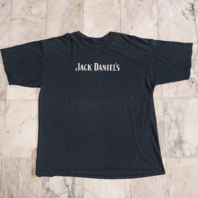 เสื้อยืดแขนสั้น แนวแบรนด์เหล้า JACK DANIEL'S แท้ มือสอง สภาพดี ของพร้อมส่งครับ