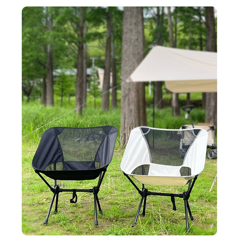 DoDo เก้าอี้แคมป์ปิ้ง พับเก็บได้ เก้าอี้พับ ปิคนิคกลางแจ้ง รับน้ำหนักได้500kg - รูปที่ 4