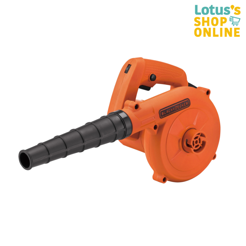 แบลค แอนด์ เด็กค์เคอร์ เครื่องเป่าลมไฟฟ้า 600W รุ่น BDB600-B1 (สีส้ม) BLACK&DECKER BLOWER 600W #BDB600-B1 (ORANGE)