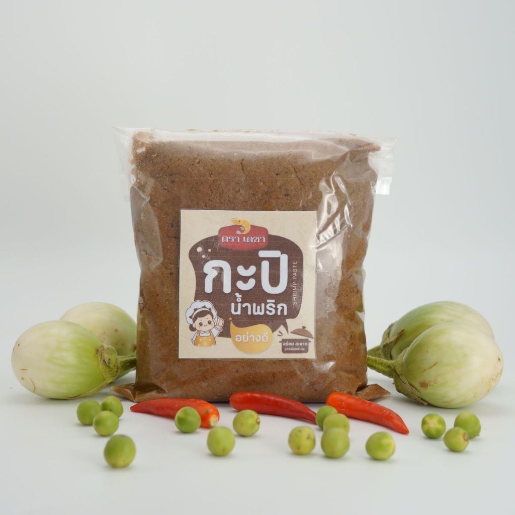 กะปิ ตราเดชา ขนาด 1000 กรัม