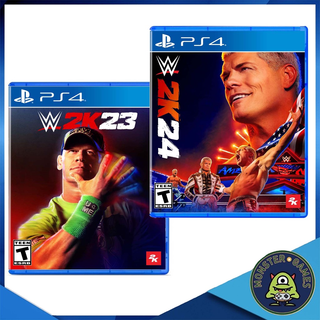 WWE 2K24 Ps4 Game , W2K23 Ps4 แผ่นแท้มือ1!!!!! (W2K24 Ps4)(W2K 24 Ps4)(WWE2K24 Ps4)