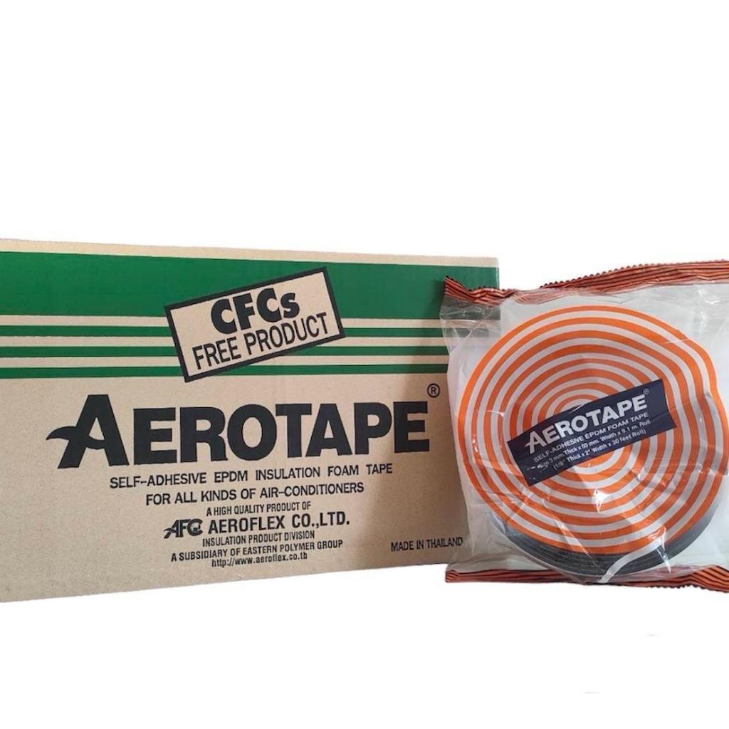 Aerotape (แอร์โร่ว์เทป) แบบยกลัง 10ม้วนต่อลัง